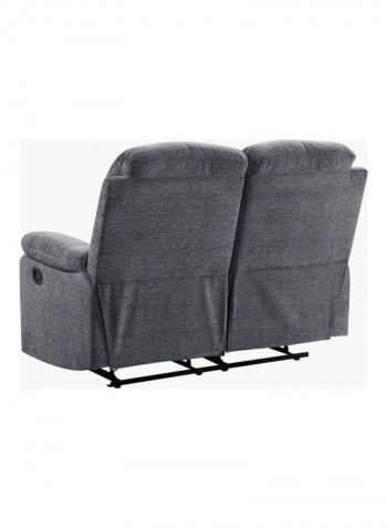 Jude 2-Seater Recliner Sofa Grey 94x142cm