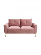 Turin Double Seater Sofa Blush Pink