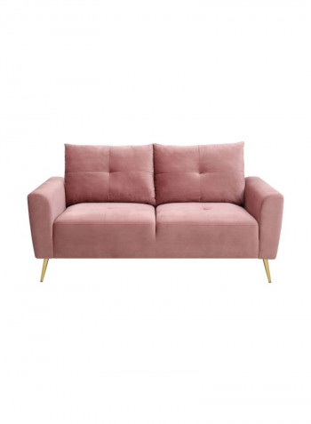 Turin Double Seater Sofa Blush Pink