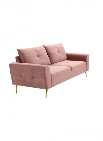 Turin Double Seater Sofa Blush Pink