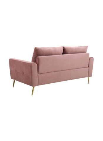 Turin Double Seater Sofa Blush Pink