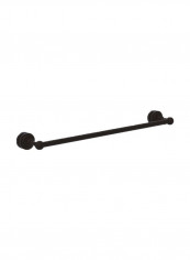 Dottingham Collection Shower Door Towel Bar Black 18inch