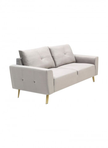 Turin Double Seater Sofa Grey