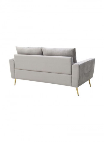 Turin Double Seater Sofa Grey