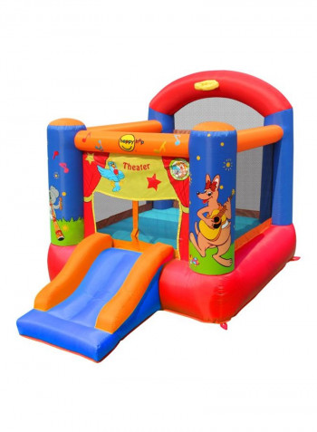 Slide And Hoop Inflatable Bouncer 7.87x11.81x11.81inch