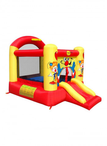 Slide And Hoop Inflatable Bouncer 7.87x11.81x11.81inch