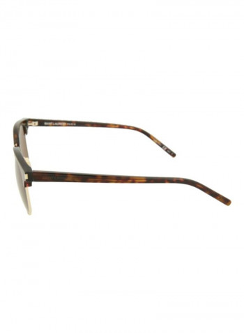 UV Protected Brow Line Sunglasses - Lens Size: 52 mm للرجال