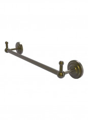 Prestige Que New Collection Integrated Hooks Towel Bar Silver 36inch