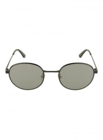 Oval Frame Sunglasses - Lens Size: 52 mm للرجال