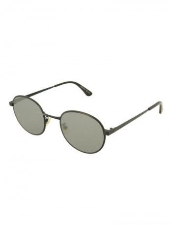 Oval Frame Sunglasses - Lens Size: 52 mm للرجال