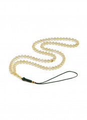 Light Yellow Natural Transparent Amber Prayer Beads Sebha