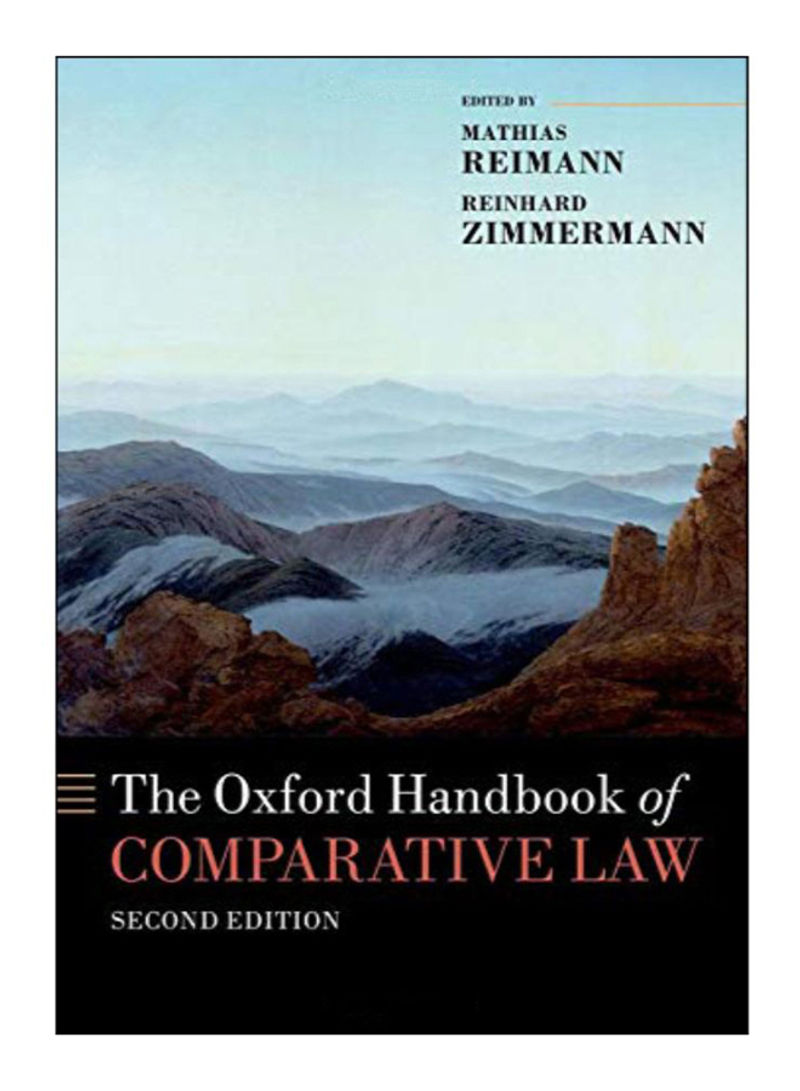 The Oxford Handbook Of Comparative Law Hardcover 2nd