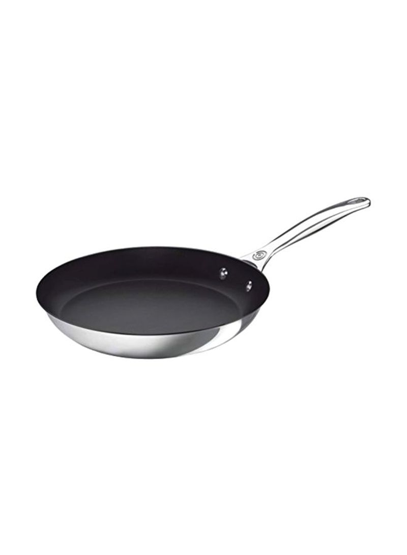 Stainless Steel Frying Pan Grey/Silver/Black 12inch