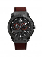Men's Casual Leather Chronograph Wrist Watch 16075 GBLC 13 E