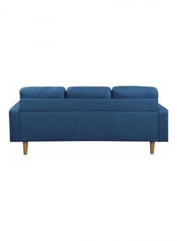 L-Shaped Sectional Sofa Royal Blue