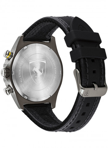 Men's Leather Chronograph Wrist Watch 830718