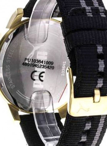 Men's Nylon Analog Watch PU103641009