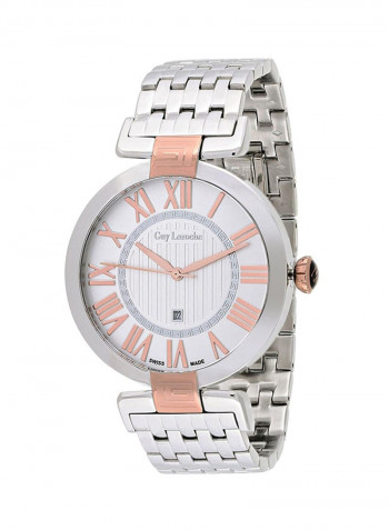 Men's Casual Men's Silver Analog Metal Watch - SG2008-06