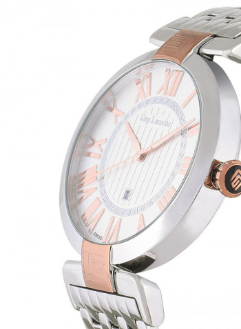 Men's Casual Men's Silver Analog Metal Watch - SG2008-06