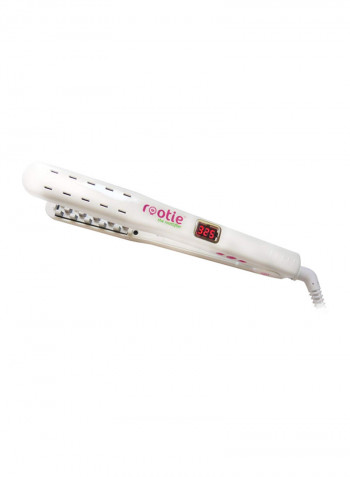 Hair Iron White 0.75inch