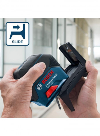 Bosch Professional 0601066E02 GCL 2-15 + RM1 + Carry Case Blue/Black 132x163x81millimeter