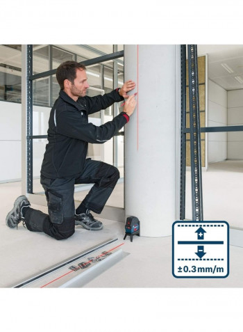 Bosch Professional 0601066E02 GCL 2-15 + RM1 + Carry Case Blue/Black 132x163x81millimeter