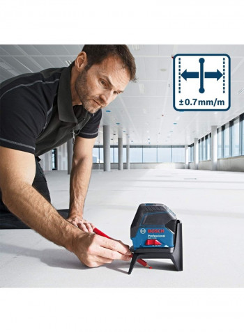 Bosch Professional 0601066E02 GCL 2-15 + RM1 + Carry Case Blue/Black 132x163x81millimeter
