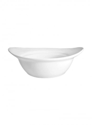 Porcelain Bowl With Lid White 5.6x4.8x3inch