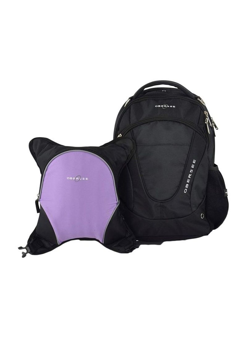 Oslo Diaper Backpack With Detachable Cooler