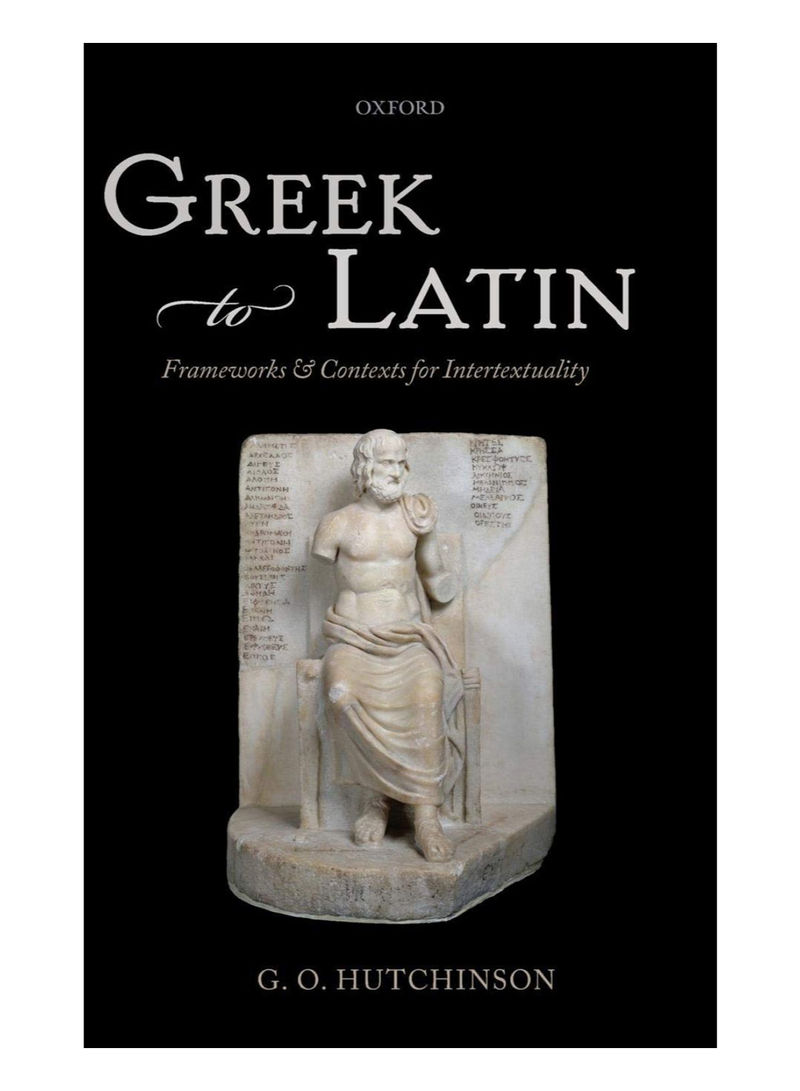 Greek To Latin Hardcover Multilingual Edition