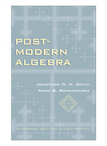 Post-Modern Algebra Hardcover
