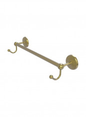 Prestige Carlo Collection Towel Bar With Integrated Hooks Gold 30inch