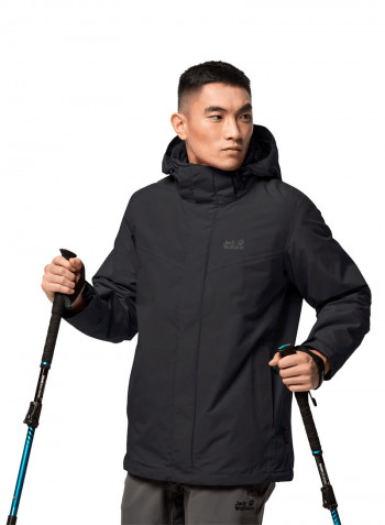 3-In-1 Gotland Jacket أسود