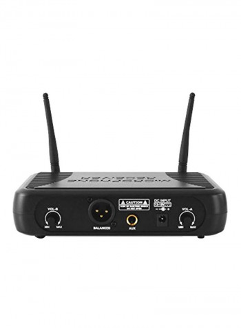 Wireless Microphone Receiver PDWM3378 Black/Silver