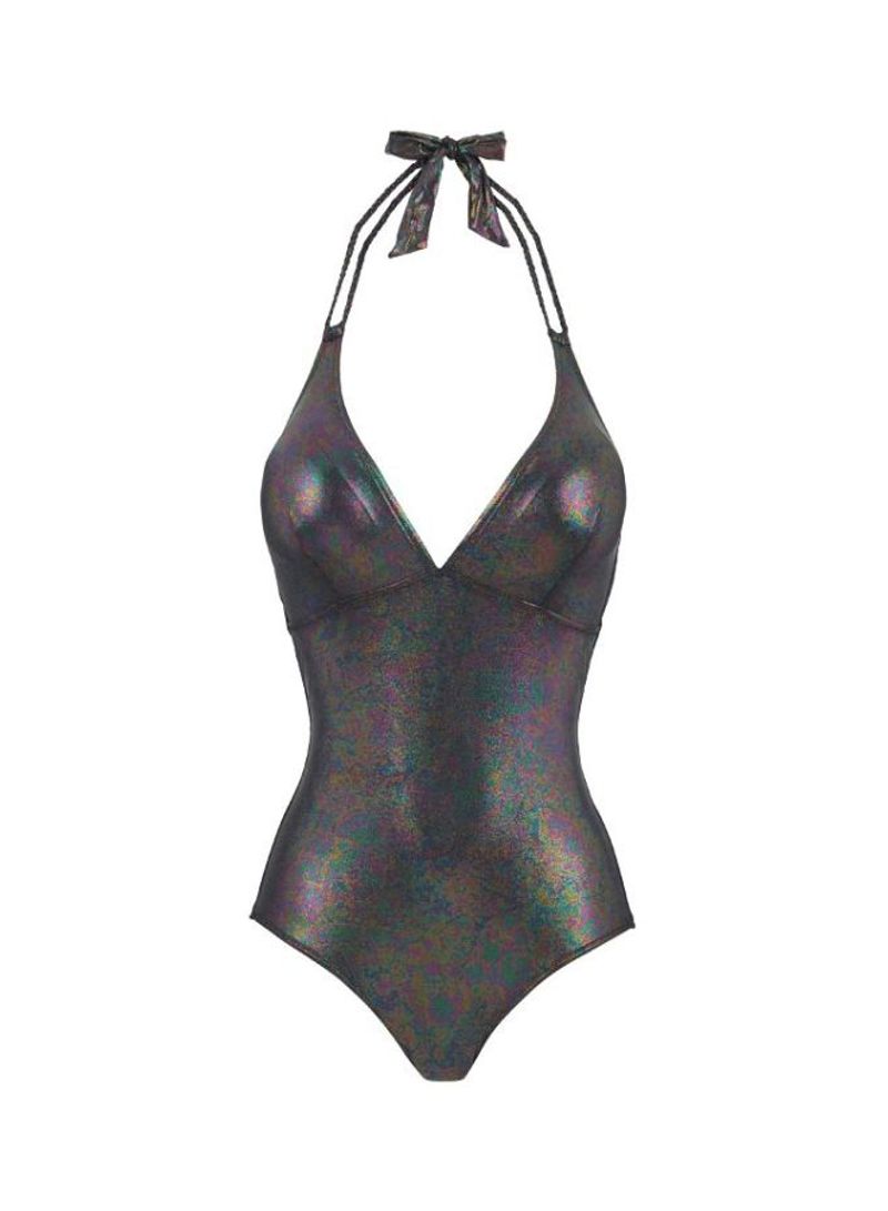 Faste Moonlight Printed One Piece Swimsuit Iridescent