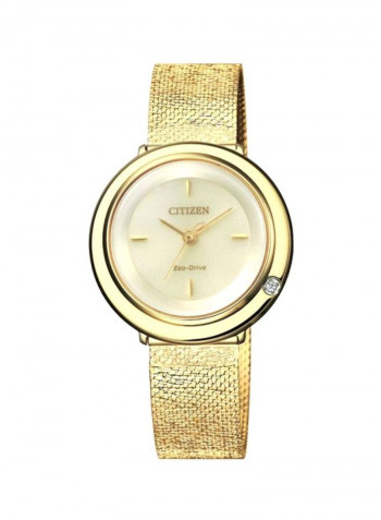 Women's Eco-Drive Water Resistant Analog Watch EM0642-87P