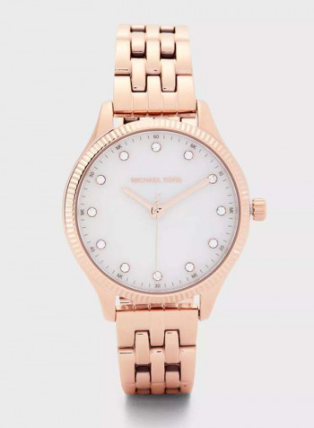 Women's Lexington Water Resistance Stainless Steel Analog Watch MK1025