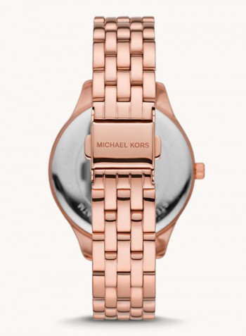 Women's Lexington Water Resistance Stainless Steel Analog Watch MK1025
