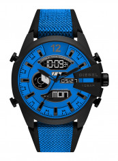 Men's Mega Chief Water Resistance Silicone Digital/Analog Watch DZ4550