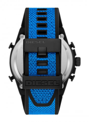 Men's Mega Chief Water Resistance Silicone Digital/Analog Watch DZ4550