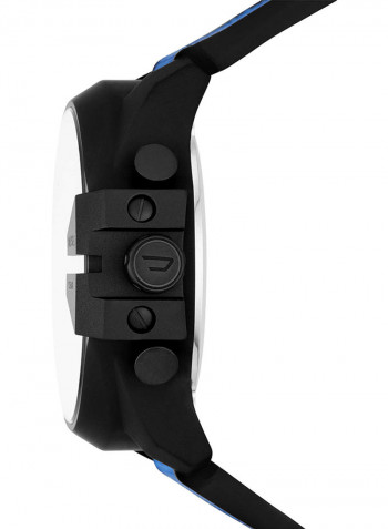 Men's Mega Chief Water Resistance Silicone Digital/Analog Watch DZ4550