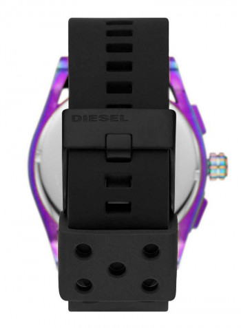 Men's Timeframe Water Resistance Silicone Chronograph Watch DZ4547
