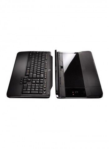 Laptop Docking Station With Keyboard Black