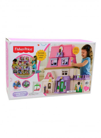 Loving Family Dollhouse With Accessories Set BFR48