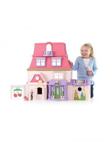 Loving Family Dollhouse With Accessories Set BFR48