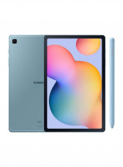Galaxy Tab S6 Lite 10.4-Inch, 4GB RAM, 64GB, Wi-Fi, Angora Blue With Pen - UAE Version