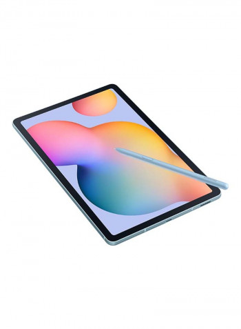 Galaxy Tab S6 Lite 10.4-Inch, 4GB RAM, 64GB, Wi-Fi, Angora Blue With Pen - UAE Version