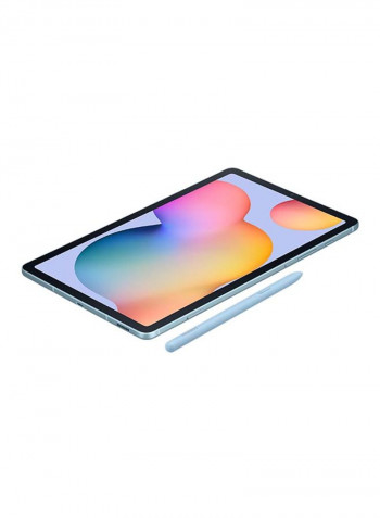 Galaxy Tab S6 Lite 10.4-Inch, 4GB RAM, 64GB, Wi-Fi, Angora Blue With Pen - UAE Version