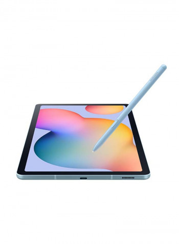 Galaxy Tab S6 Lite 10.4-Inch, 4GB RAM, 64GB, Wi-Fi, Angora Blue With Pen - UAE Version