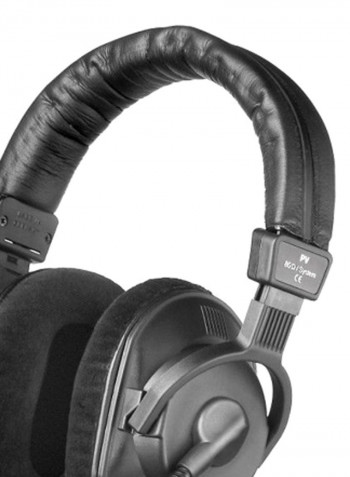 DT 297 80 Ohms Portable Over-Ear Headphone With Microphone Black